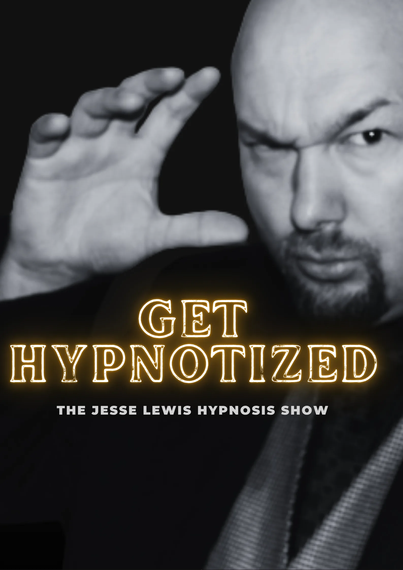 Public event promotion poster for the Jesse Lewis Comedy Hypnosis Show